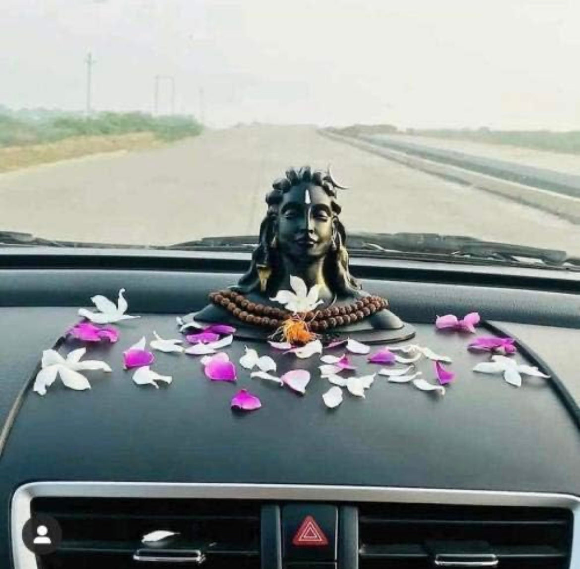 Adiyogi Shiva Statue for Car Dash Board, Pooja & Gift, Mahadev Murti, Idol, Lord Adiyogi Shankara for Home & Office Decor